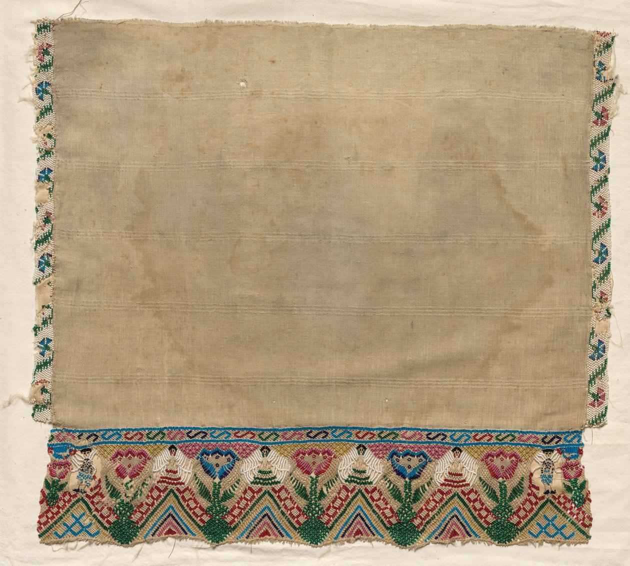 Pyyhepää, jossa helmireunukset, 1800-luvun alku. tekijältä Unbekannt