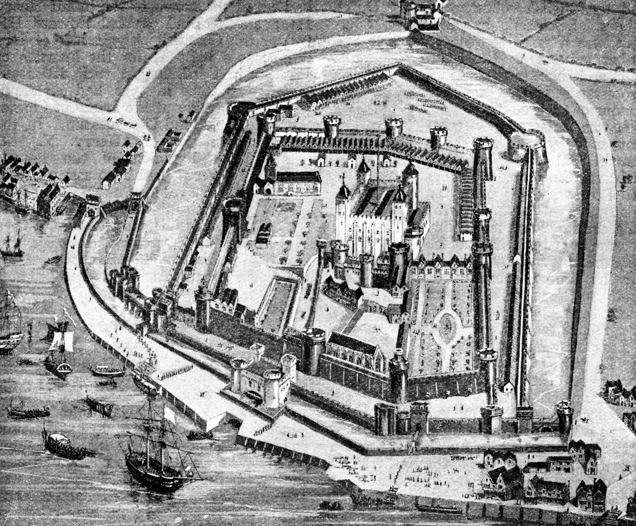 Lontoon Tower, 1500-luku 1909 tekijältä Unbekannt