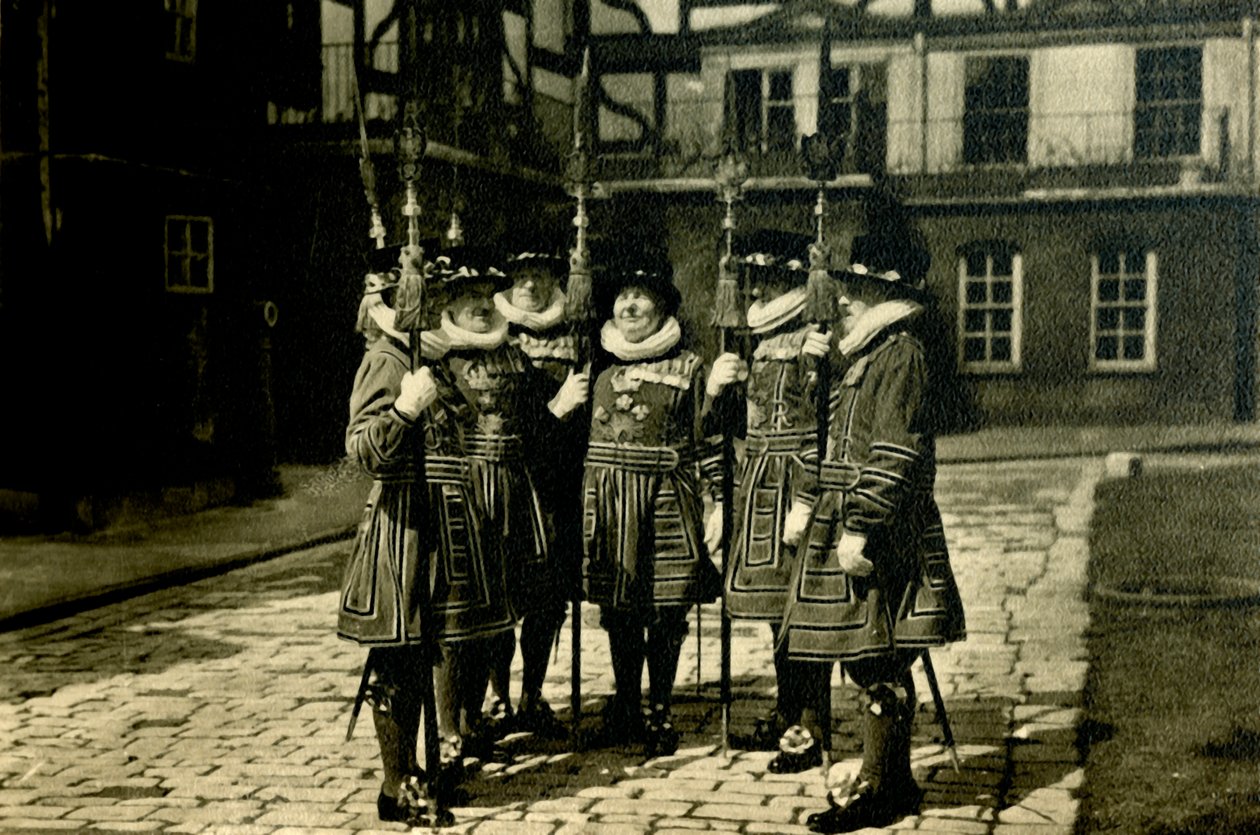 Tower of London Yeoman Warders, 1920. tekijältä Unbekannt
