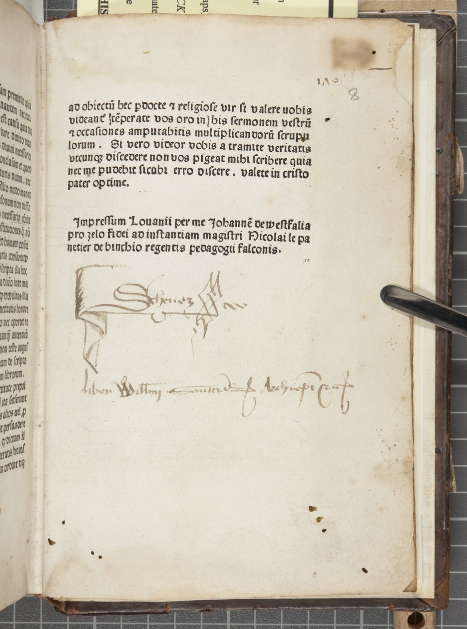Tractat[us] sancti Augustini, kirjoittanut Augustine of Hippo (kynä ja muste paperille) tekijältä Unbekannt