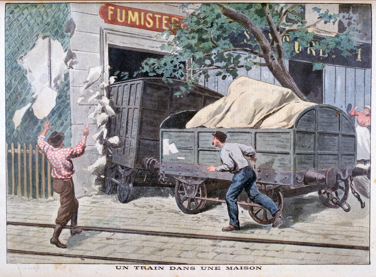 Junaonnettomuus, 1900 tekijältä Unbekannt