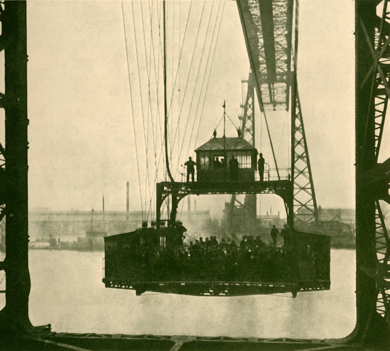 Matka-auto, Transporter Bridge, Middlesborough, 1930. tekijältä Unbekannt