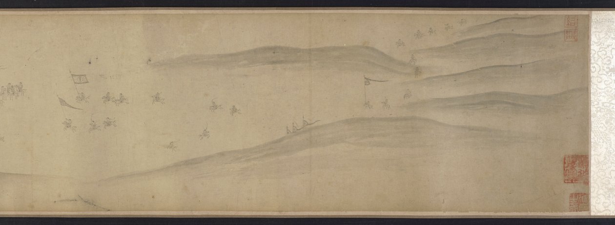 Sopimus Bian-sillalla, Yuan- tai Ming-dynastia, 1300-1400-luku. tekijältä Unbekannt