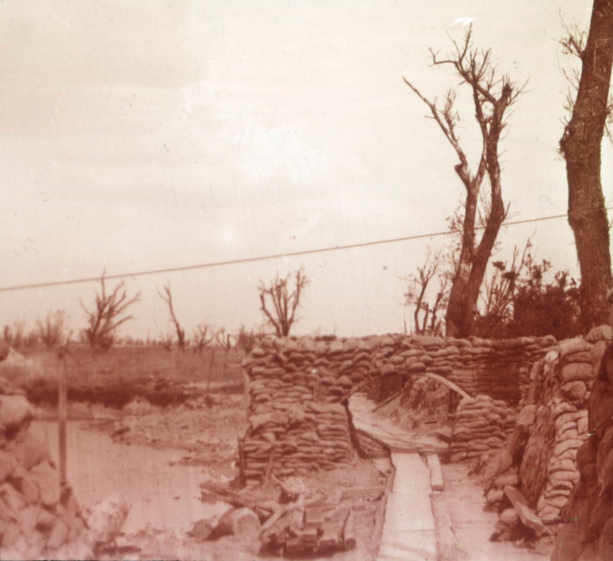 Kaivannot, Diksmuide, Belgia, c1914-c1918 tekijältä Unbekannt