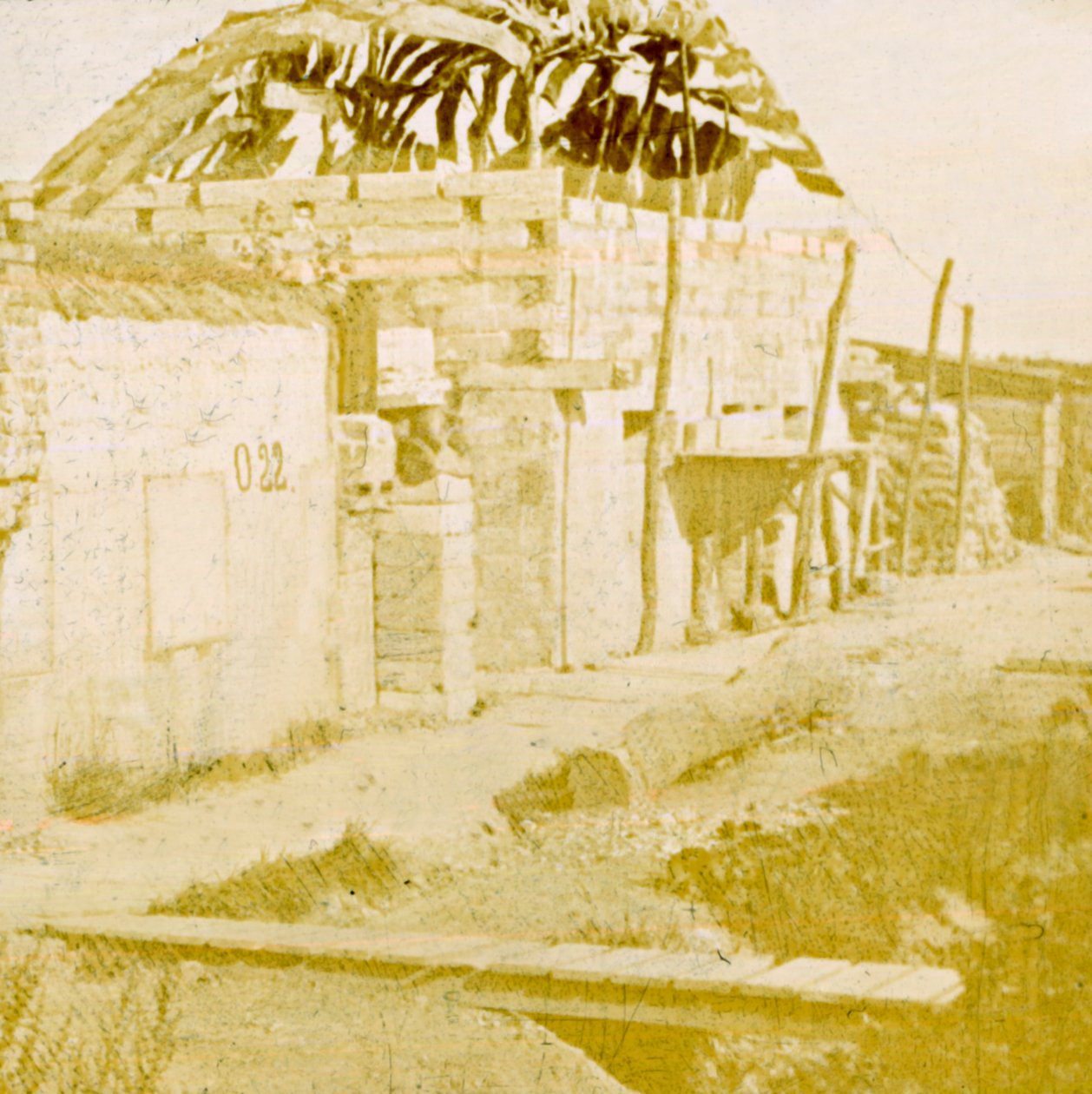 Kaivannot, Pervijze, Flanderi, Belgia, c1914-c1918 tekijältä Unbekannt