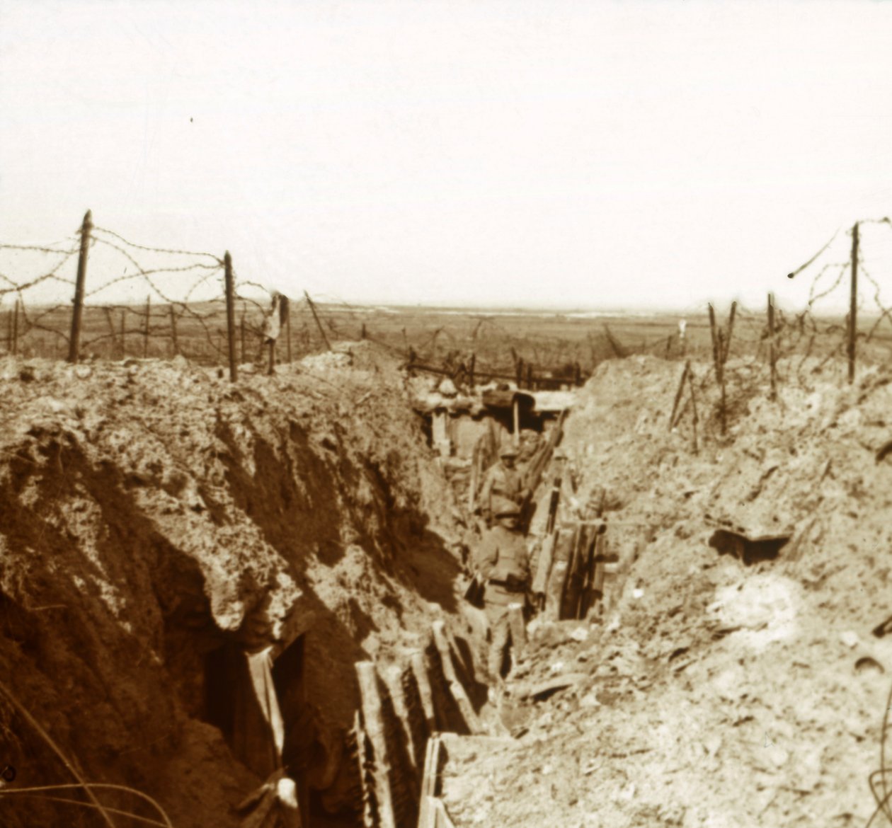 Kaivannot, c1914-c1918 tekijältä Unbekannt