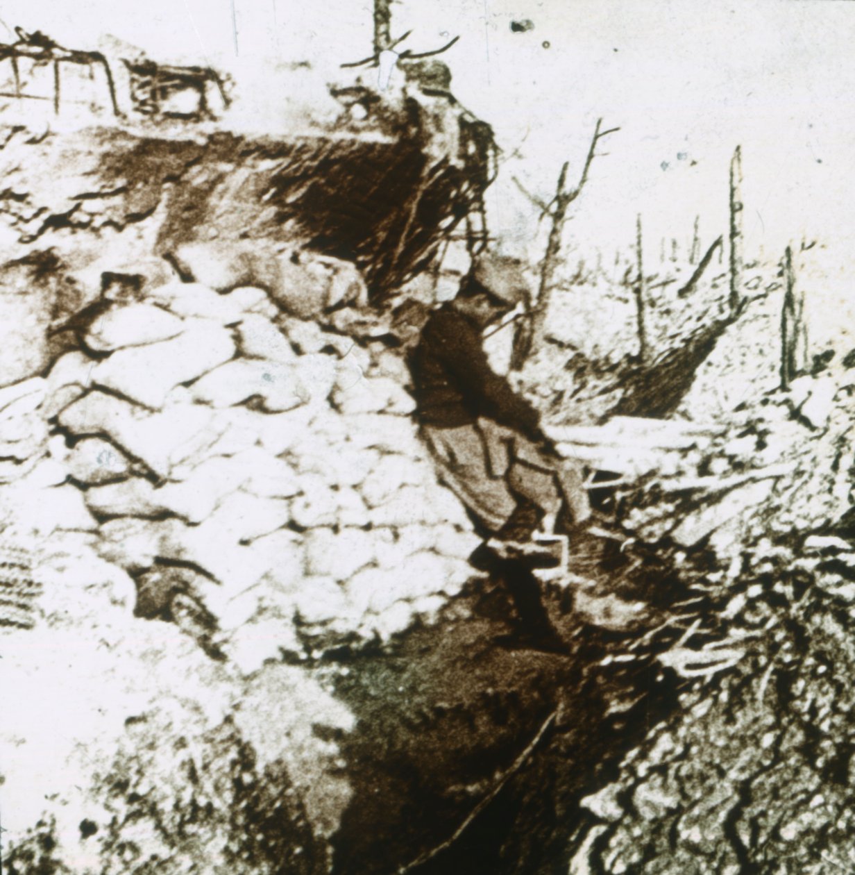 Kaivannot, c1914-c1918 tekijältä Unbekannt