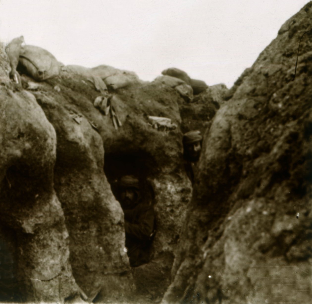 Kaivannot, c1914-c1918 tekijältä Unbekannt