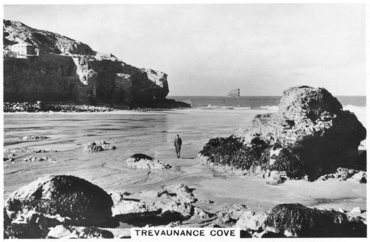 Trevaunance Cove, Cornwall Coast, 1937 tekijältä Unbekannt