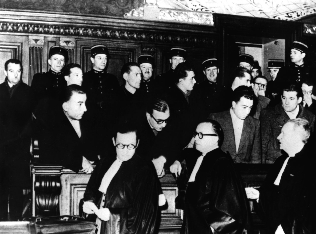 Oikeudenkäynti Gestapon ranskalaisia jäseniä vastaan, Pariisi, 1.-12. joulukuuta 1944 tekijältä Unbekannt