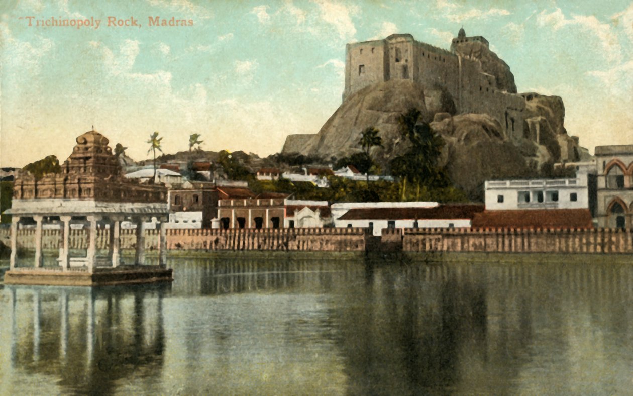 Trichinopoly Rock, Madras, 1917. tekijältä Unbekannt