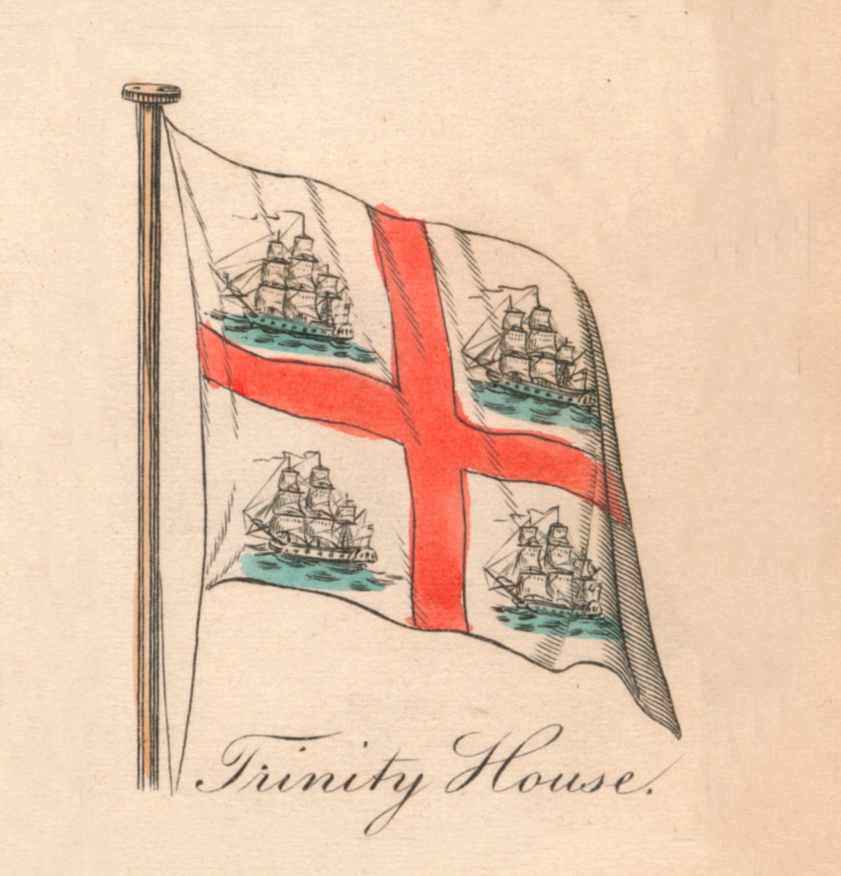 Trinity House, 1838 tekijältä Unbekannt