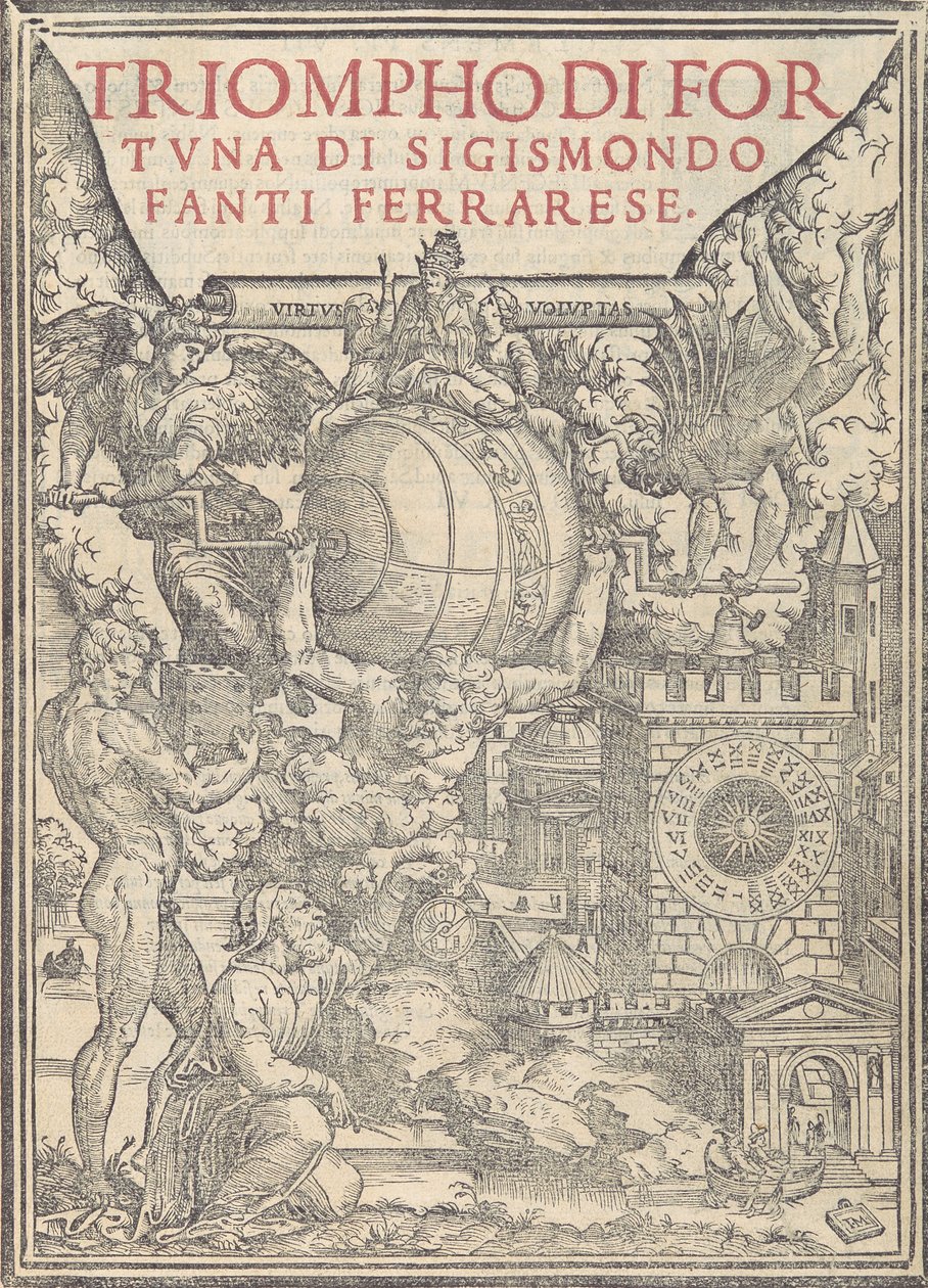 Triompho di Fortuna, tammikuu 1526. tekijältä Unbekannt