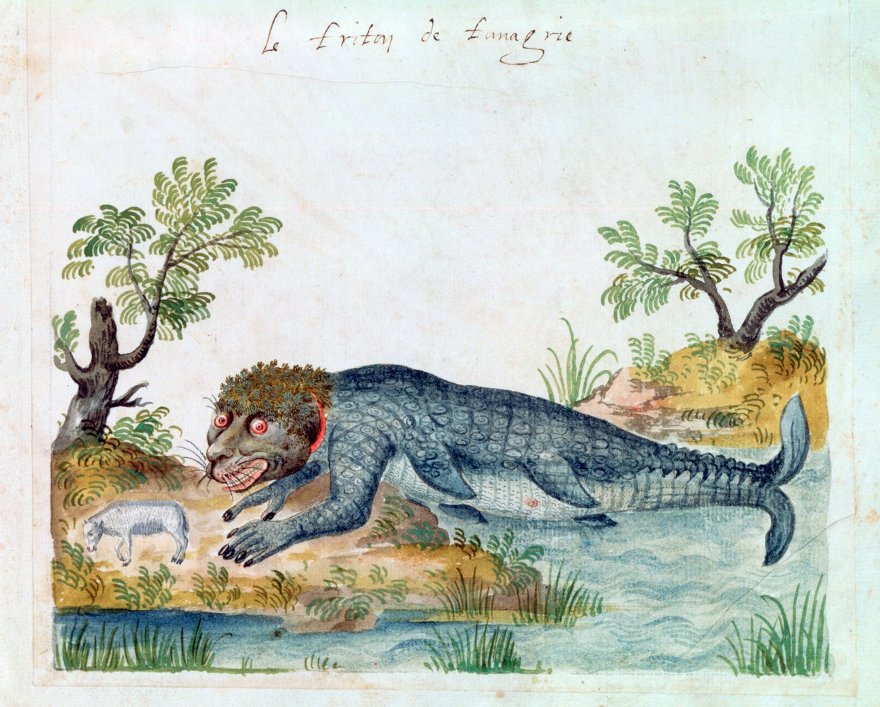 Triton, 1500-luku tekijältä Unbekannt