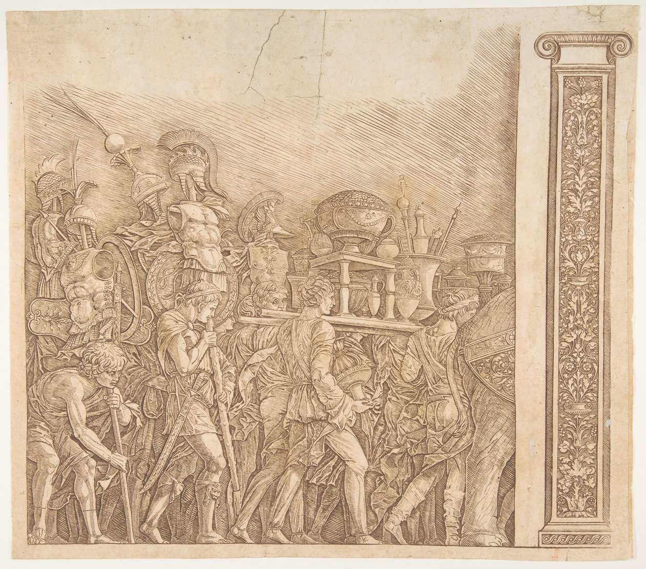 Caesarin voitto: The Corselet Bearers, n. 1490. tekijältä Unbekannt