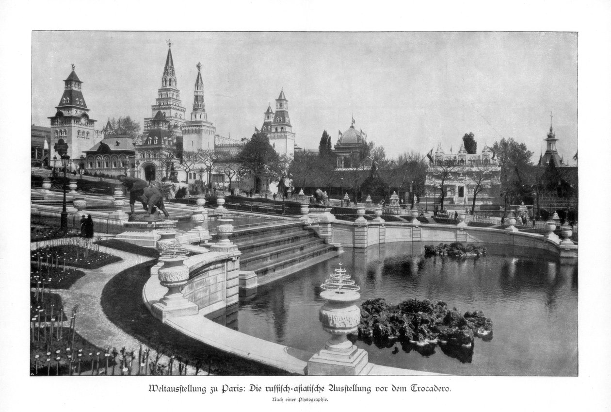 Trocadero, Pariisin maailmannäyttely, 1889, 1900 tekijältä Unbekannt