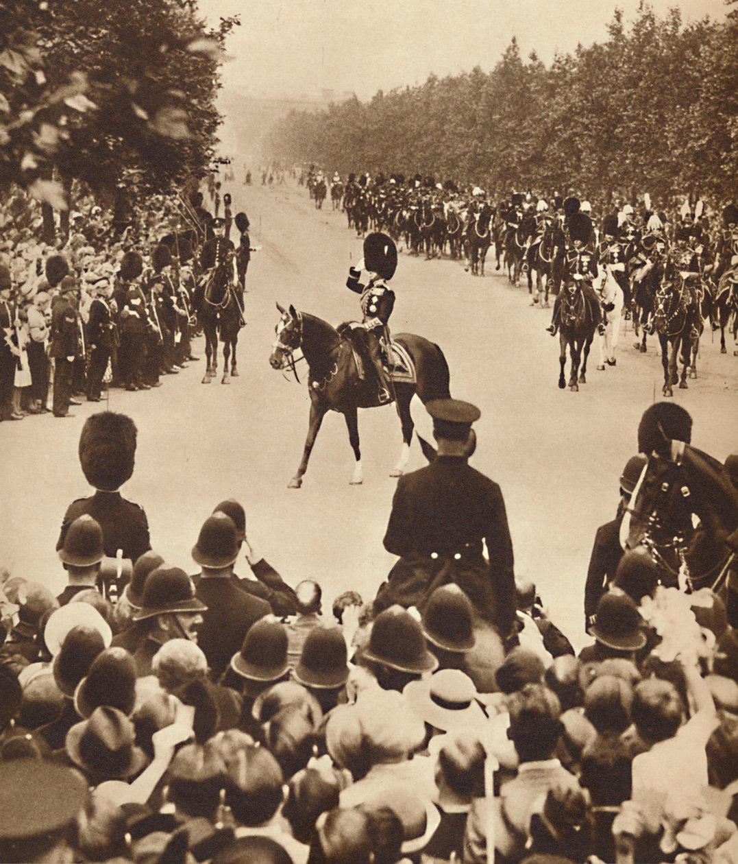 Trooping the Color Pageantry, 1937 tekijältä Unbekannt
