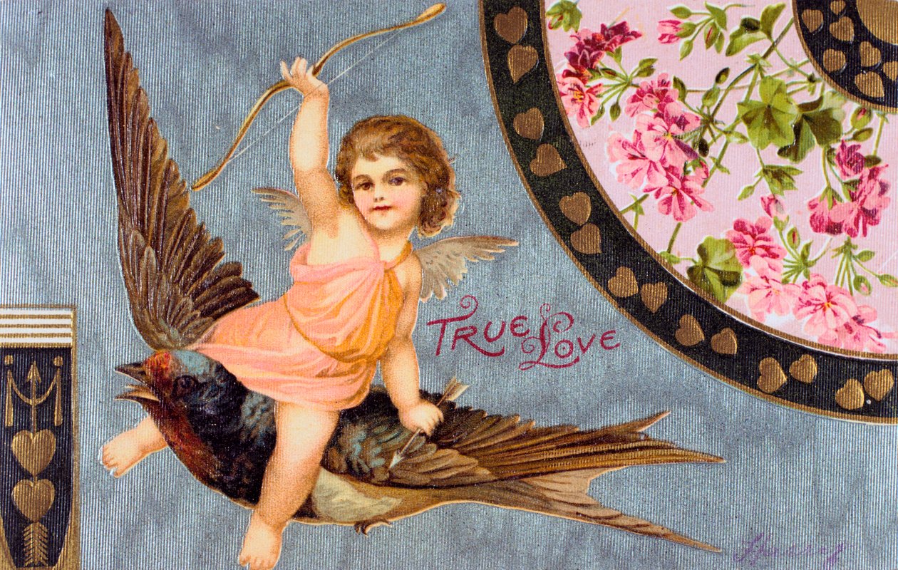 True Love, amerikkalainen ystävänpäiväkortti, 1908 tekijältä Unbekannt