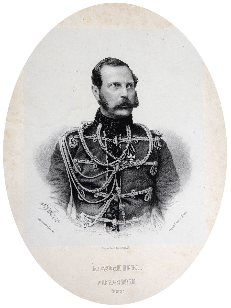 Venäjän keisari Aleksanteri II, 1860-luku tekijältä Unbekannt