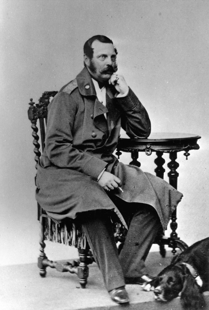 Venäjän keisari Aleksanteri II, 1863 tekijältä Unbekannt