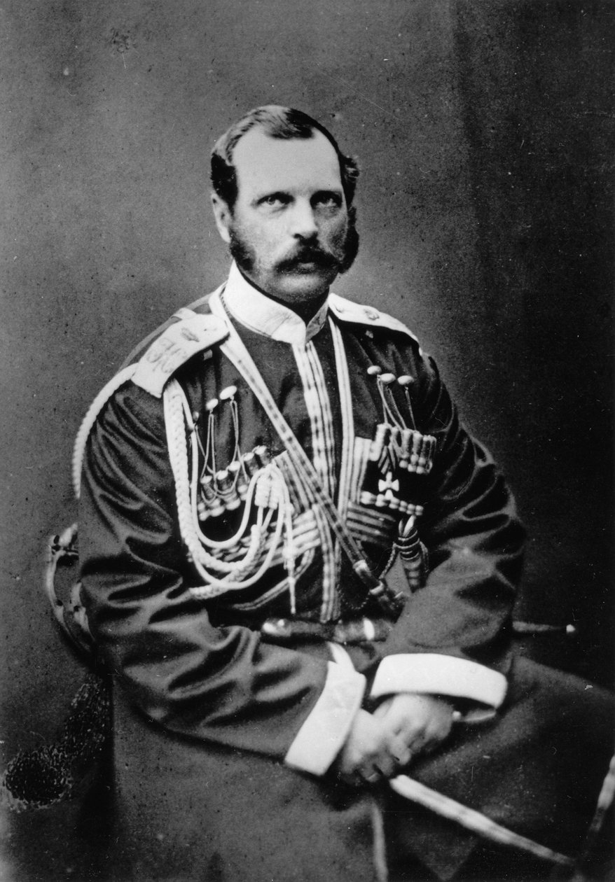 Venäjän keisari Aleksanteri II, 1863 tekijältä Unbekannt