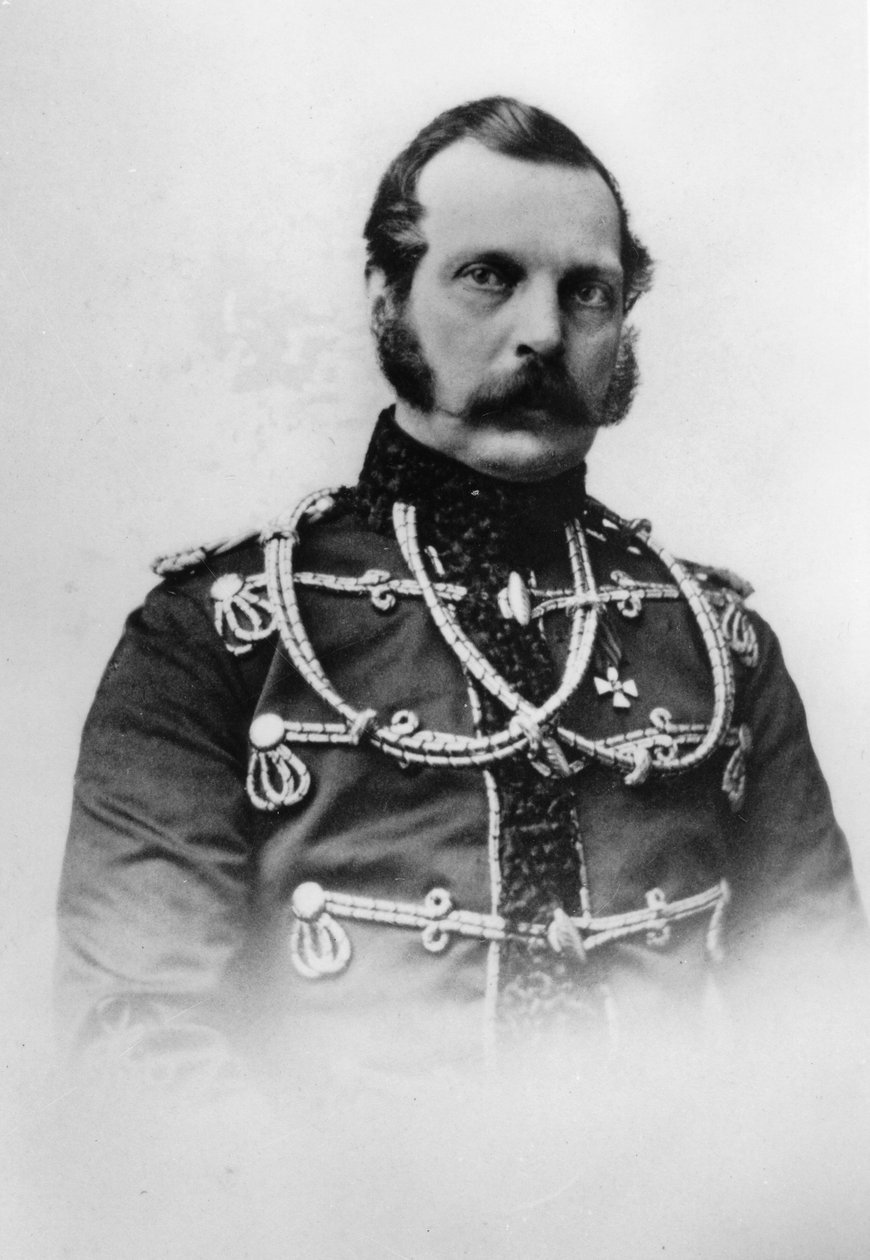 Venäjän keisari Aleksanteri II, 1861-1865 tekijältä Unbekannt