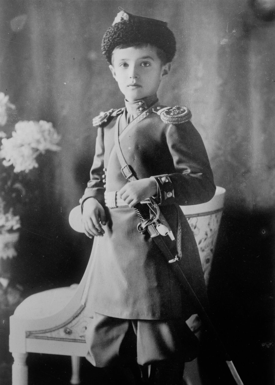 Tsarevitš Aleksei, Venäjän, c1910-c1914 tekijältä Unbekannt