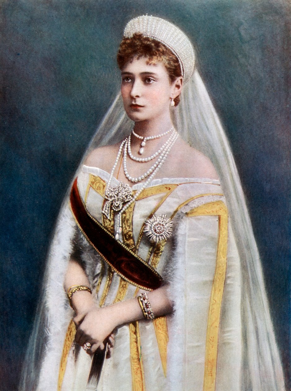 Tsaariina Aleksandra, Venäjän keisarinna puoliso, 1800-luvun loppu - 1900-luvun alku tekijältä Unbekannt