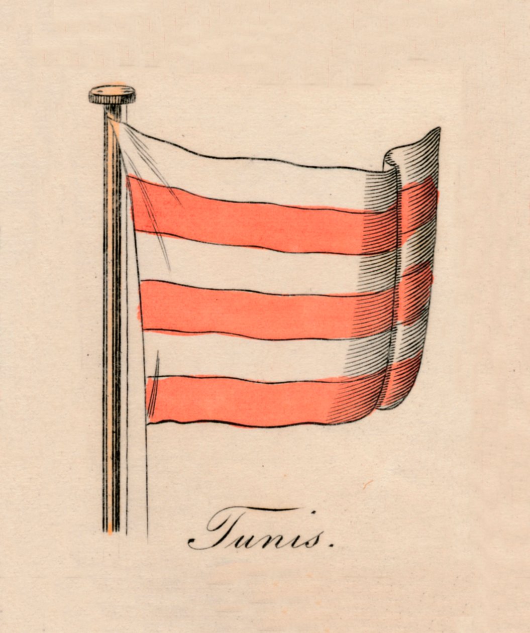Tunis, 1838 tekijältä Unbekannt