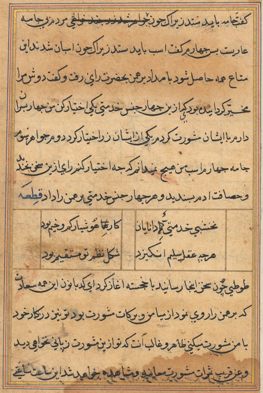 Tuti-Nama Tales of a papukaija, n. 1560. tekijältä Unbekannt