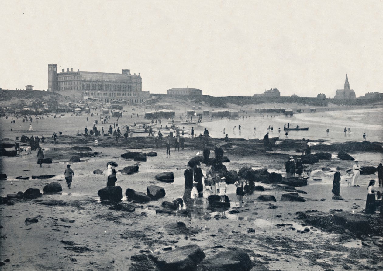 Tynemouth - The Aquarium and Sands, 1895 tekijältä Unbekannt