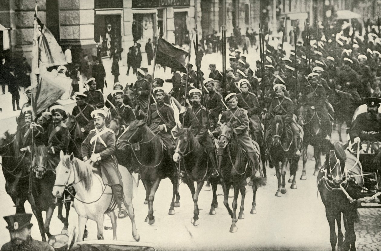Venäjän ratsuväen tyypit, 1919. tekijältä Unbekannt