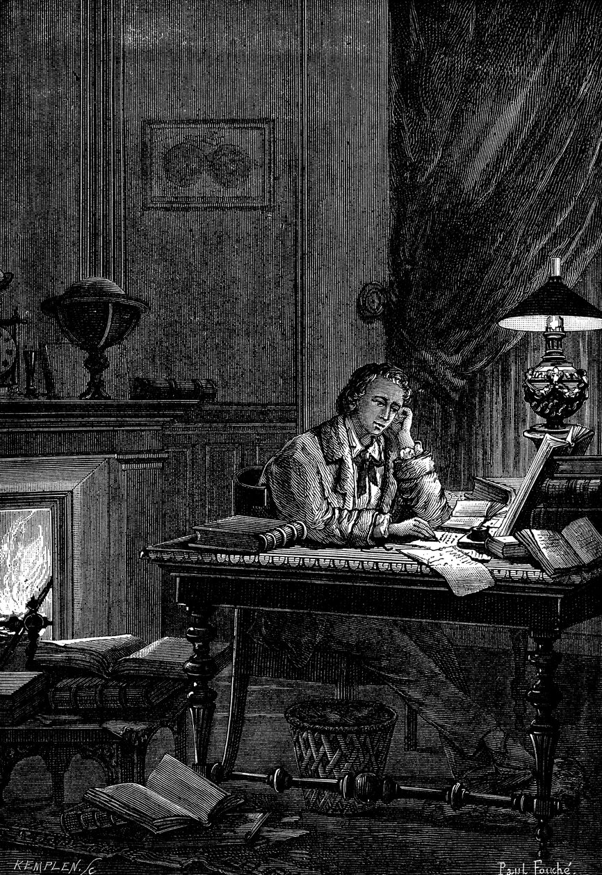 UJJ Leverrier, ranskalainen tähtitieteilijä, joka laskee Neptunuksen paikan vuonna 1846 1881 tekijältä Unbekannt