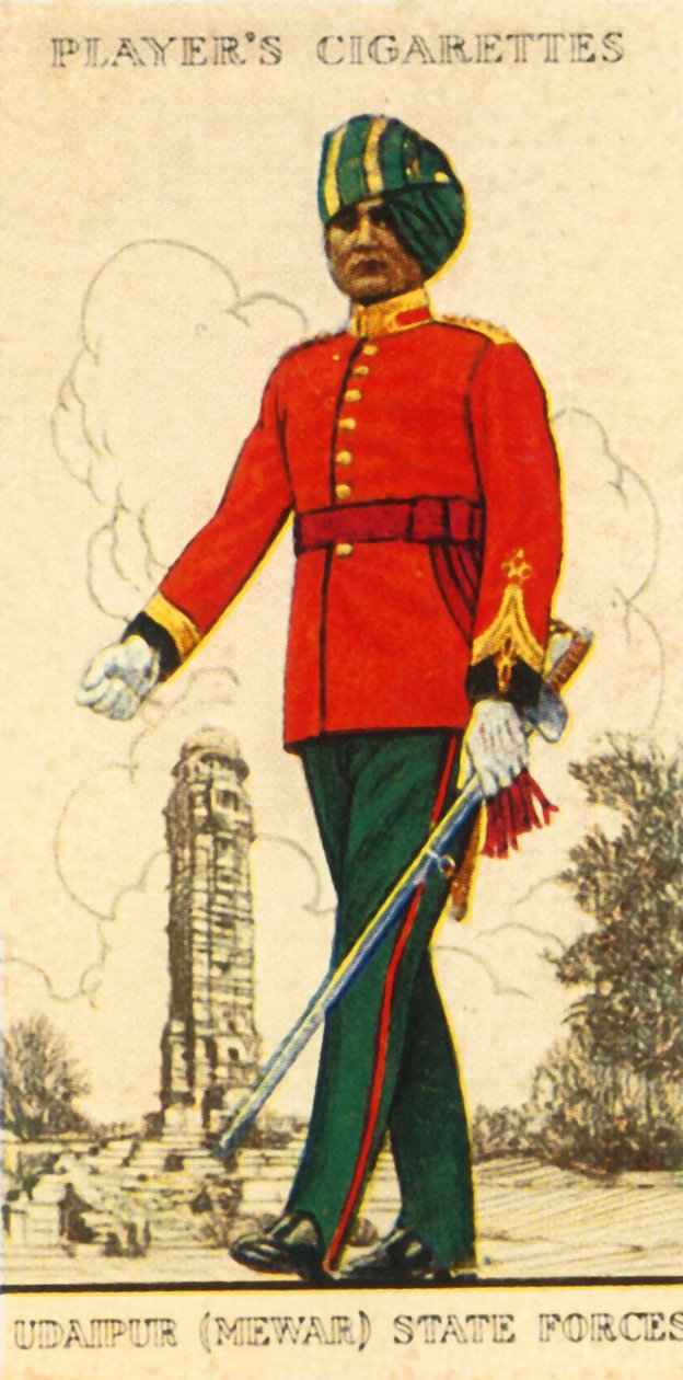 Udaipur Mewarin osavaltion joukot, 1936. tekijältä Unbekannt