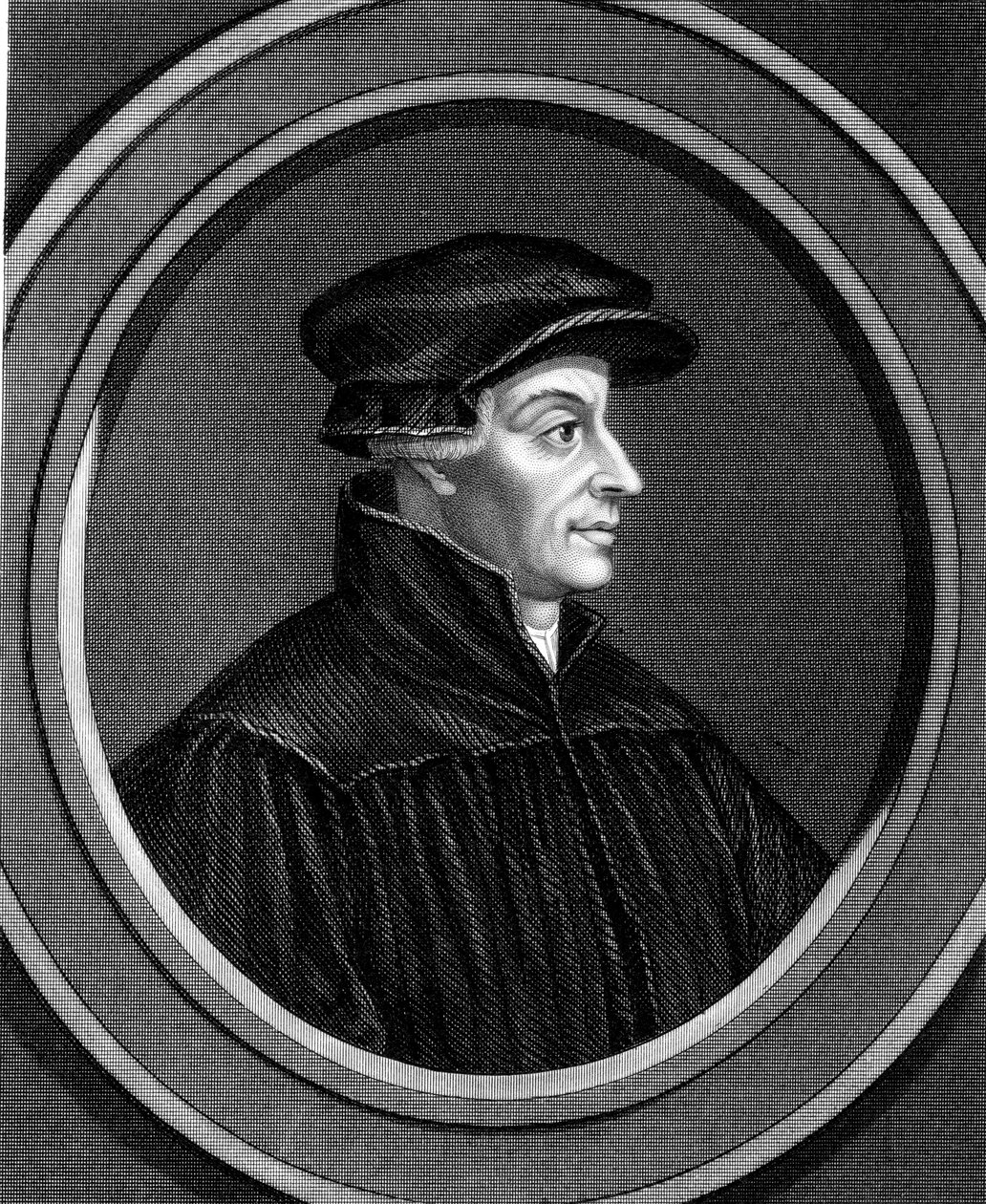 Ulrich Zwingli, Sveitsin uskonpuhdistuksen jumalallinen, n. 1530 1851 tekijältä Unbekannt