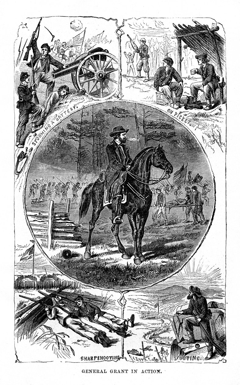 Ulysses S Grant, Yhdysvaltain 18. presidentti, 1872 tekijältä Unbekannt