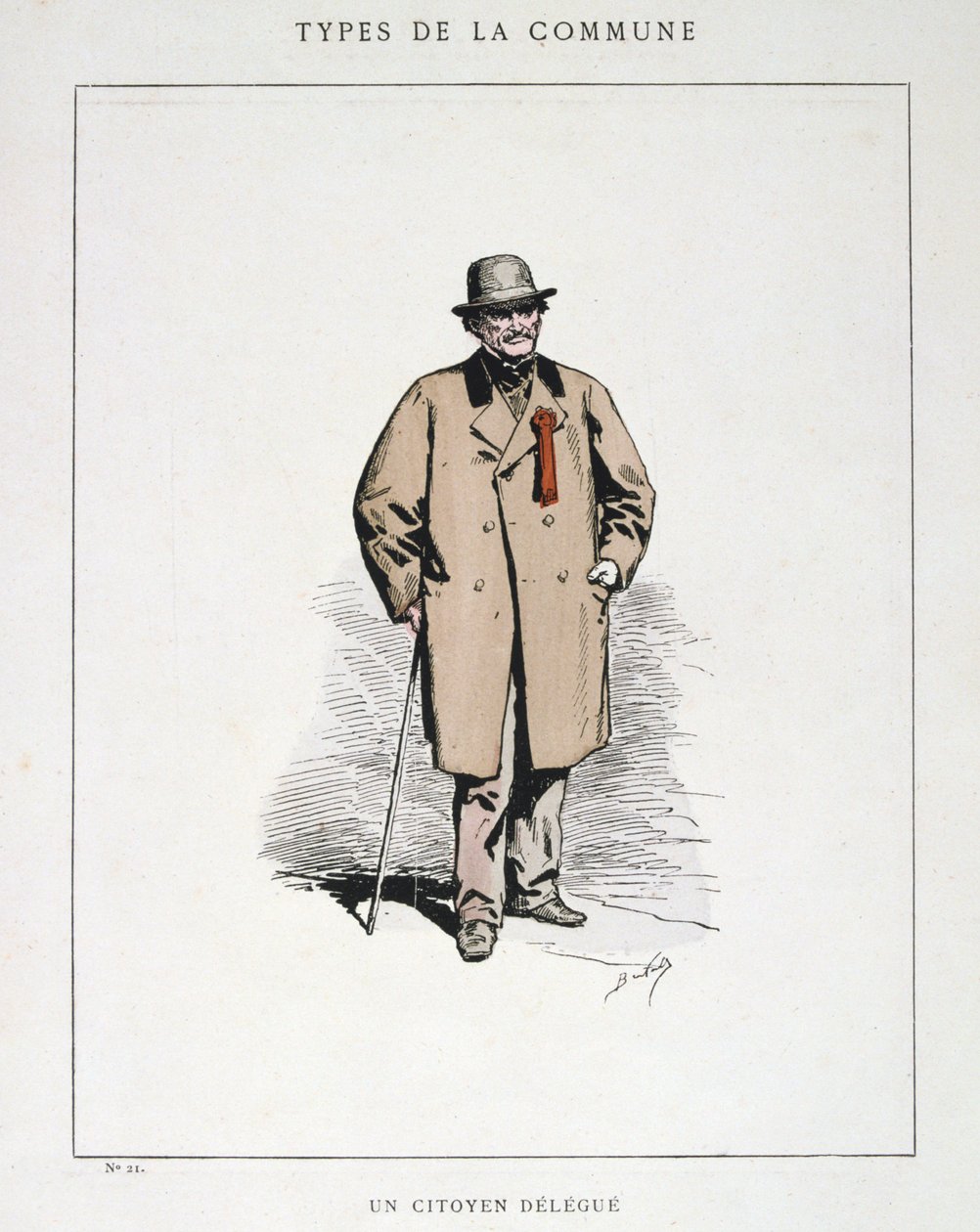 Kansalaisen edustaja, Pariisin kommuuni, 1871. tekijältä Unbekannt