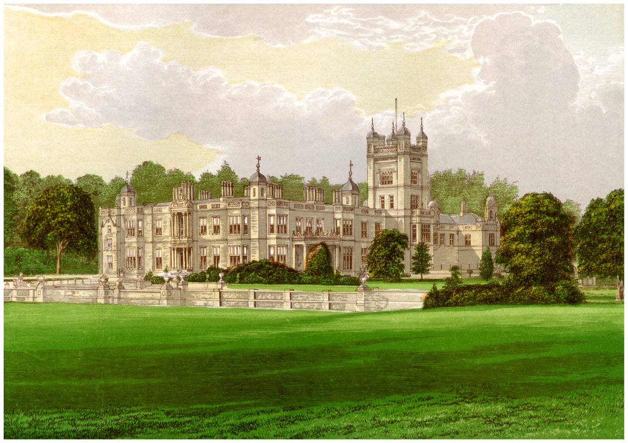 Underley Hall, Westmorland, Earl of Bective koti, vuodelta 1880 tekijältä Unbekannt