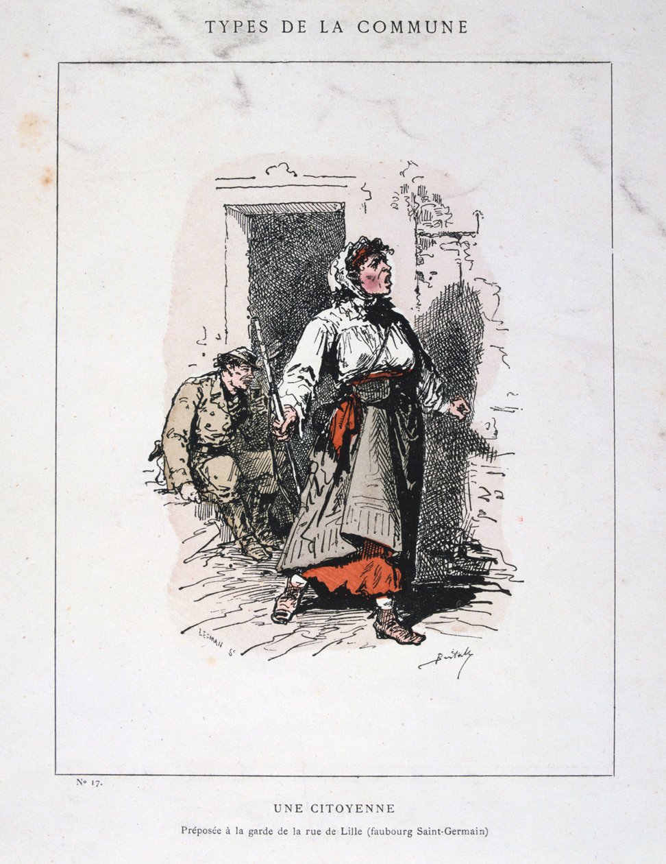 Kansalainen, Pariisin kommuuni, 1871. tekijältä Unbekannt