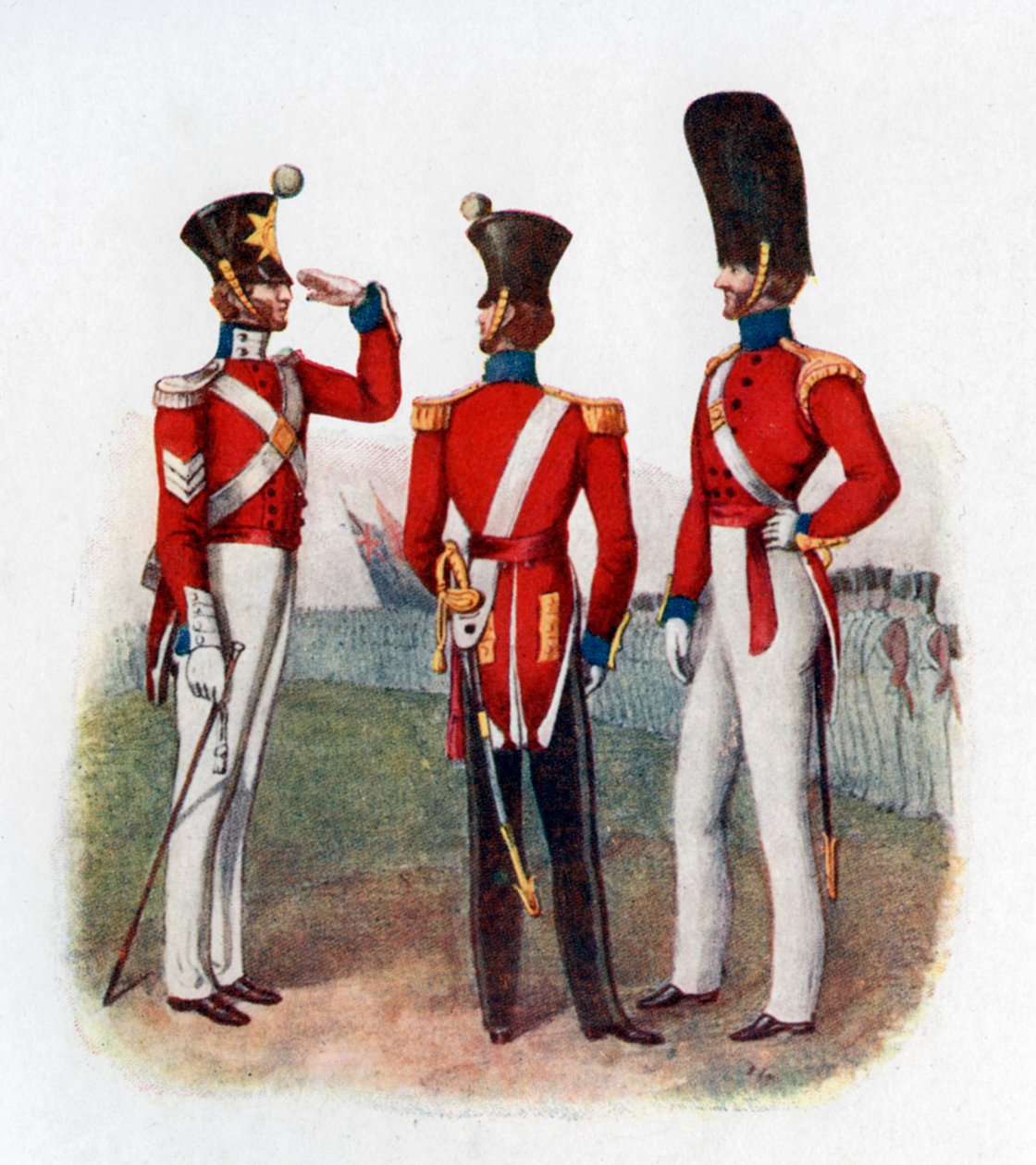 86. rykmentin univormu, 1842 1904 tekijältä Unbekannt