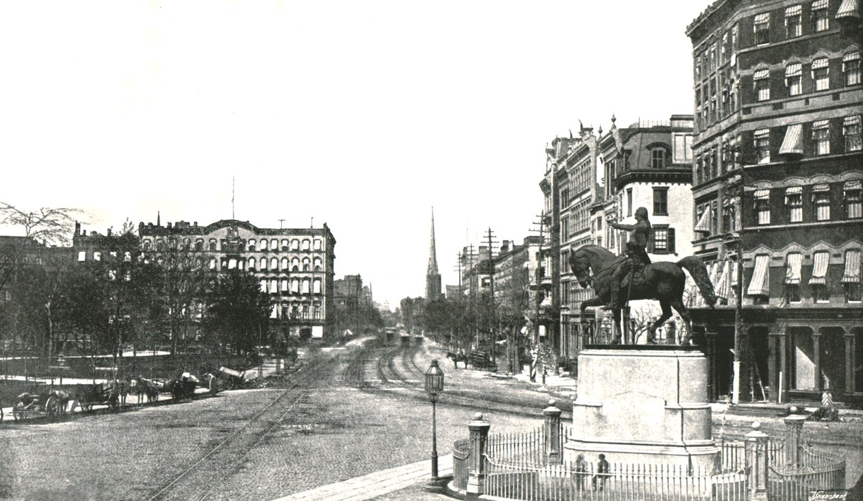 Union Square, New York, USA, 1895. tekijältä Unbekannt