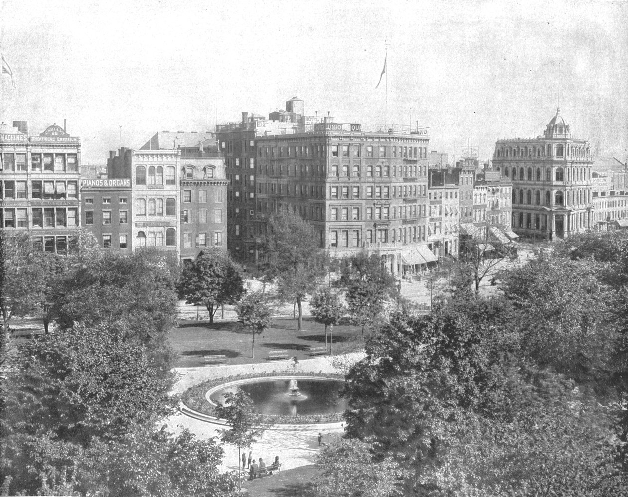 Union Square, New York, USA, c1900. tekijältä Unbekannt