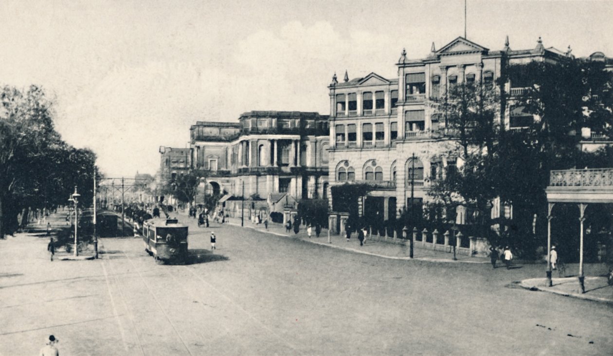 United Services Club, Chowringhee Road, Kalkutta, 1900-luvun alku. tekijältä Unbekannt