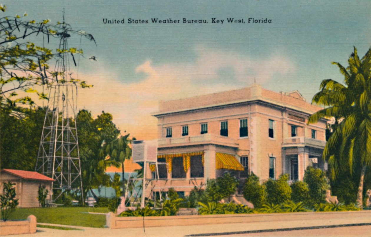 Yhdysvaltain säävirasto, Key West, Florida, 1940-luku tekijältä Unbekannt