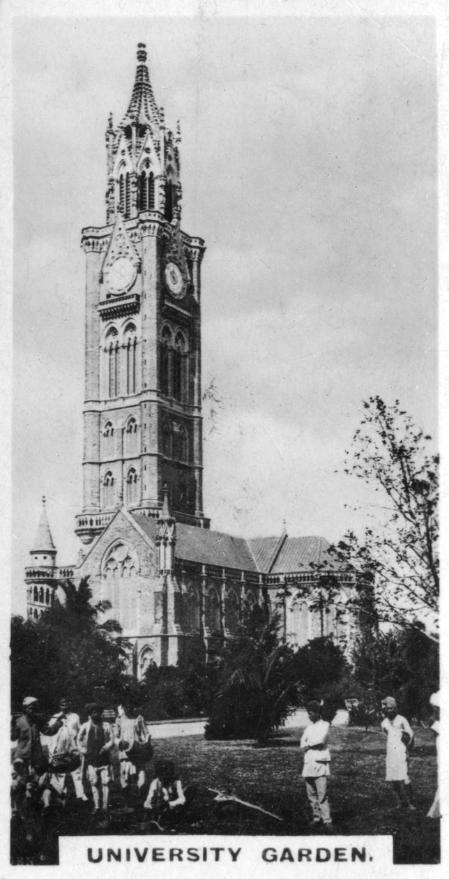 University Garden, Bombay, Intia, vuodelta 1925 tekijältä Unbekannt