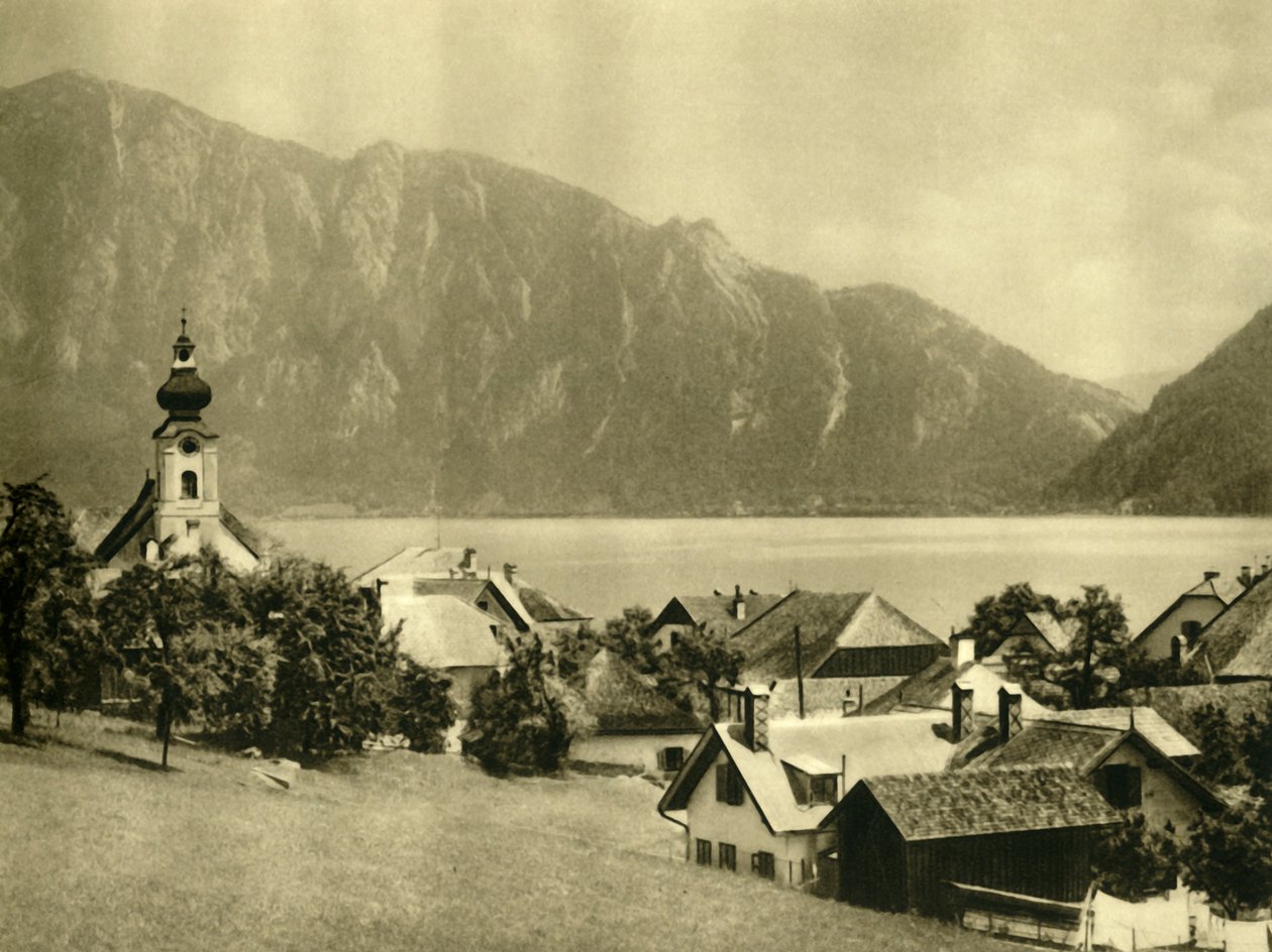 Unterach am Attersee, Ylä-Itävalta, 1935. tekijältä Unbekannt