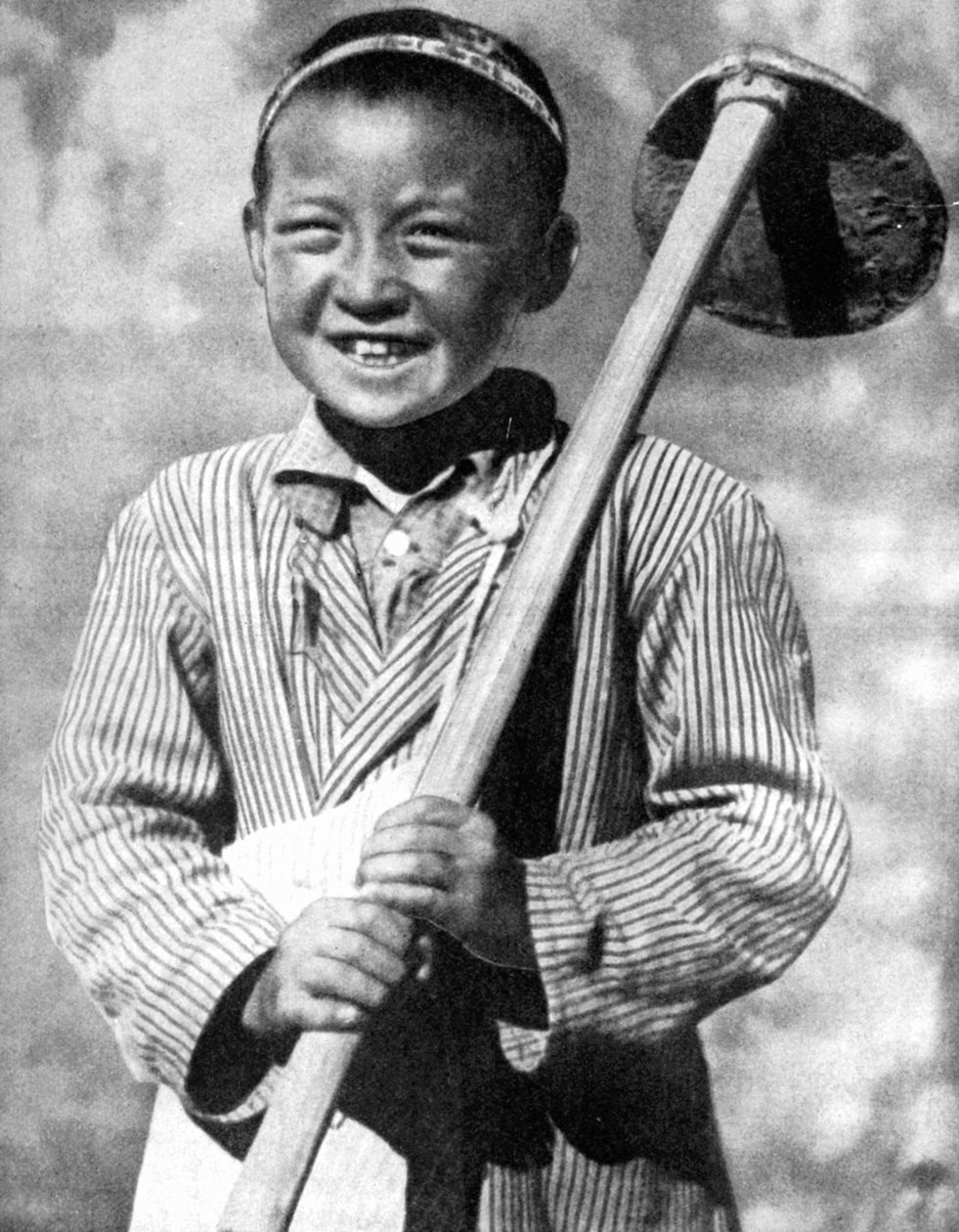 Uzbekistanin koulupoika maatilalla, 1936 tekijältä Unbekannt