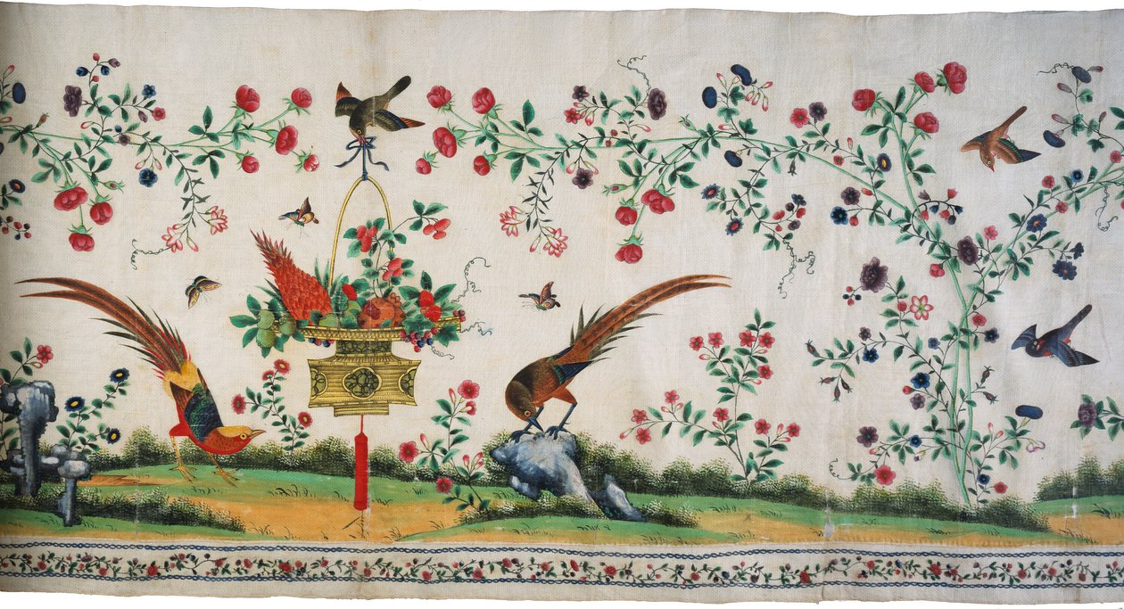 Valance, Kiina, 1700-luku, Qing-dynastia 1644-1911. tekijältä Unbekannt