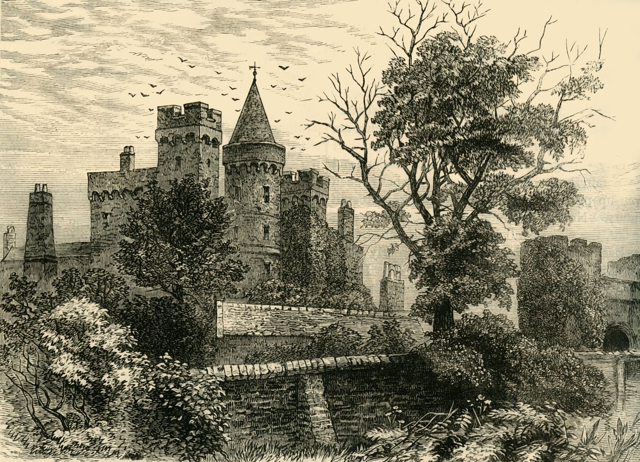 Vanbrughin linna vuonna 1878. tekijältä Unbekannt