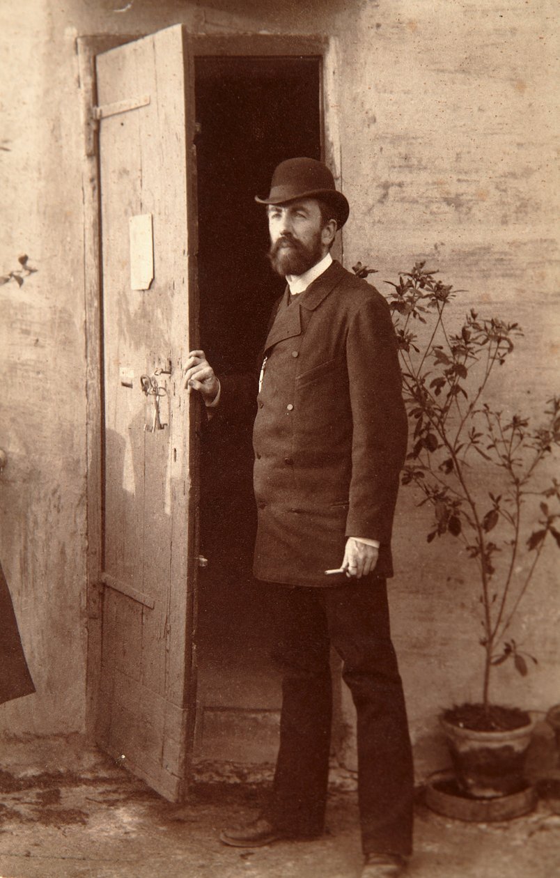 Vasily Polenov, venäläinen taiteilija, 1884 tekijältä Unbekannt